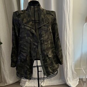 Cami NYC Olive Camouflage Utility Jacket